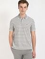 Tommy Hilfiger Striped Regular-Fit Cotton Polo Shirt