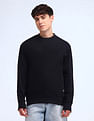 Flying Machine Solid Regular Fit Sweatshirt
