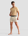 USPA Innerwear Printed Cotton OEX09 Boxers - Pack Of 2
