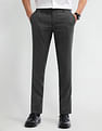 Arrow Mid Rise Carson Tapered Fit Trousers