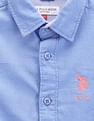 U.S. Polo Assn. Kids Boys Cotton Twill Shirt
