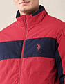 U.S. Polo Assn. Colourblocked Regular Fit Jacket