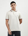 Tommy Hilfiger Tipped Pure Cotton Polo Shirt