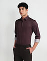 Arrow Manhattan Slim Fit Pattern Shirt