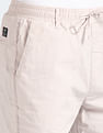 Flying Machine Cotton Solid Trousers