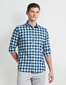 Arrow Sports Tartan Check Cotton Shirt