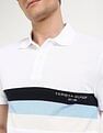 Tommy Hilfiger Striped Slim-Fit Cotton Polo Shirt