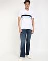 Tommy Hilfiger Striped Slim-Fit Cotton Polo Shirt