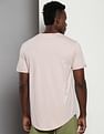 Calvin Klein Badge Turn Up Sleeve T-Shirt