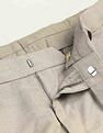Arrow Regular Fit Textured Trousers