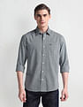 Arrow Sport Gingham Check Cotton Shirt
