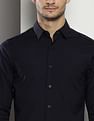 Calvin Klein Contrast Tape Slim Fit Shirt