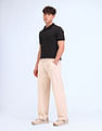 Flying Machine Geometric Regular Fit Polo Shirt