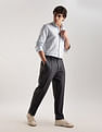Calvin Klein Jeans Vertical Stripes Regular Fit Woven Shirt