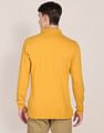 U.S. Polo Assn. Heathered Long Sleeve Polo Shirt