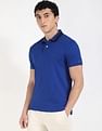 Tommy Hilfiger Solid Regular-Fit Cotton Polo Shirt