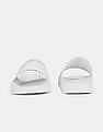 U.S. Polo Assn. Men Brand Print Non-Skid Lightweight Wode Slides