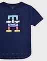 Tommy Hilfiger Kids Boys Logo Regular Fit Cotton T-Shirt