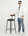 Tommy Hilfiger Tipped Cotton Zip Through Sweater