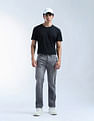 Flying Machine Freddie Slim Straight Fit Stone Washed Jeans