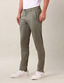 U.S. Polo Assn. Austin Slim Fit Solid Trousers