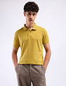 Flying Machine Badge Logo Regular Polo Shirt