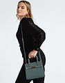 U.S. Polo Assn. Women Detachable Strap Structured Sling Bag