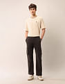 U.S. Polo Assn. Denim Co. Solid Straight Fit Twill Cargos