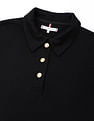 Tommy Hilfiger Solid Slim-Fit Lyocell Polo T-Shirt