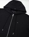 Tommy Hilfiger Solid Regular-Fit Cotton Hodded Sweatshirt
