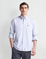 Arrow Sport Vertical Stripe Manhattan Slim Shirt