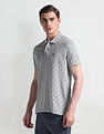 Arrow Sports Geometric Print Regular Polo Shirt