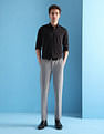 Arrow Mid Rise Slim Fit Velocity Trousers