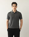 Arrow Textured Regular Fit Polo Shirt