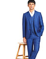 AD by Arvind Notch Lapel Collar Three Piece Suit