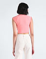 Tommy Hilfiger Baby Lock Rib Slim Cropped T-Shirt