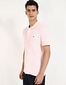 Tommy Hilfiger Solid Regular-Fit Cotton Polo Shirt