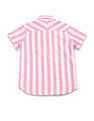 U.S. Polo Assn. Kids Boys Vertical Stripe Twill Shirt