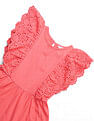 U.S. Polo Assn. Kids Girls Schiffli Fit And Flare Dress