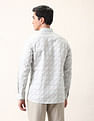 Arrow Liberty Classic Fit All Over Printed Ceremonial Shirt