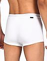 Calvin Klein Underwear Men White Low Rise Solid Trunks