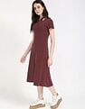 Tommy Hilfiger Cotton Polo Collar T-Shirt Dress