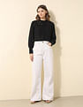 U.S. Polo Assn. Women Embroidered Yoke Top
