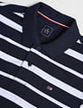 Arrow Sports Horizontal Striped Polo Shirt