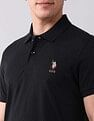 U.S. Polo Assn. Denim Co. Muscle Fit Black Label Polo Shirt