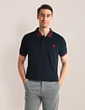 U.S. Polo Assn. Solid Slim Fit Polo Shirt