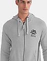 U.S. Polo Assn. Hooded Heathered Sweatshirt