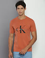 Calvin Klein Crew Neck Monogram Logo T-Shirt
