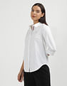 Tommy Hilfiger Solid Oxford Relaxed Fit Shirt