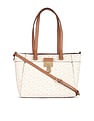 Calvin Klein All Over Monogram Camillie Tote Bag
